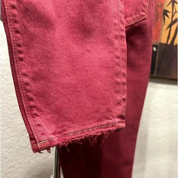 Lucky Brand Ava skinny maroon jeans size 8/29 - Picture 9 of 13